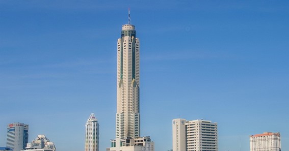 The Baiyoke Tower Ii, Thailand - 156 Meters